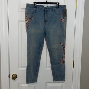 Embroidered Jeans